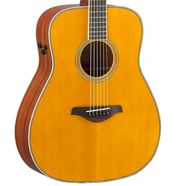 Chitară electro-acustică Yamaha FG-TA VT 4/ 4, Dreadnought, Vintage tint photo 4