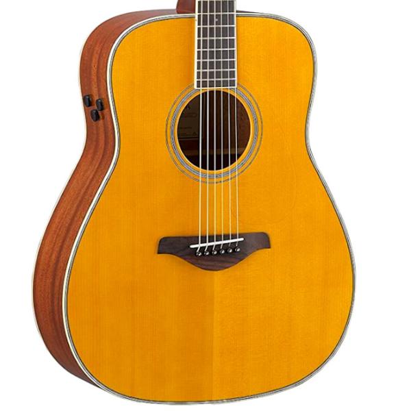 Chitară electro-acustică Yamaha FG-TA VT 4/ 4, Dreadnought, Vintage tint photo 4