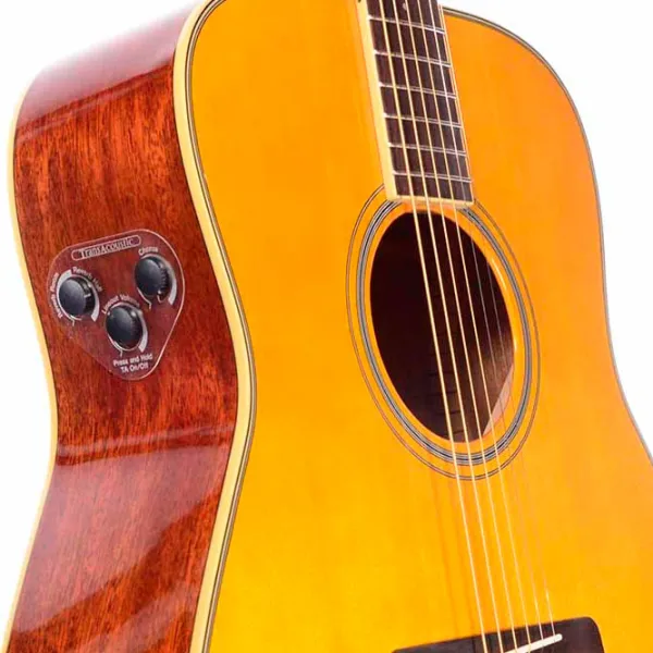 Chitară electro-acustică Yamaha FG-TA VT 4/ 4, Dreadnought, Vintage tint photo 8