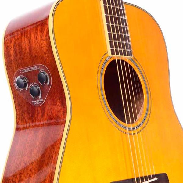 Chitară electro-acustică Yamaha FG-TA VT 4/ 4, Dreadnought, Vintage tint photo 8