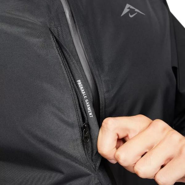 Scurtă pentru bărbați Nike M Nk Gtx Infin Cosmic Pks Jkt Demisezon/ Black photo 3