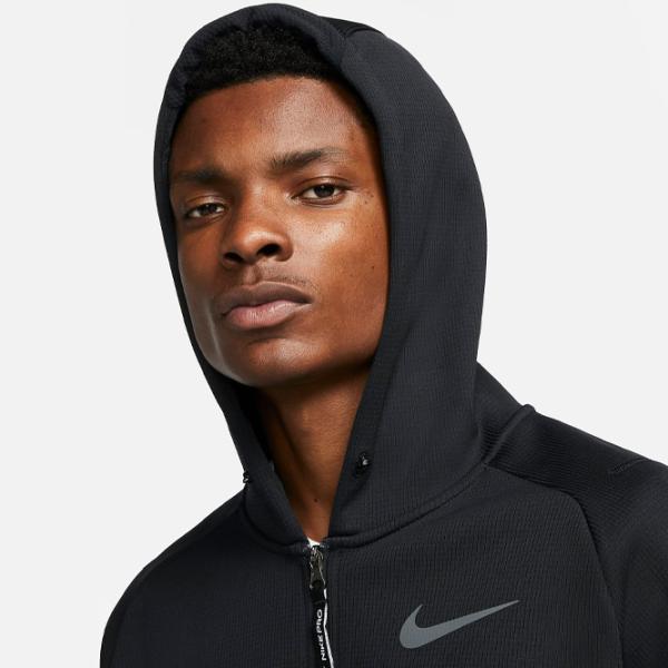Hanorac pentru bărbați Nike Pro Therma-Fit Drept/ Black photo 4 Hanorac pentru bărbați Nike Pro Therma-Fit Drept/ Black photo 4