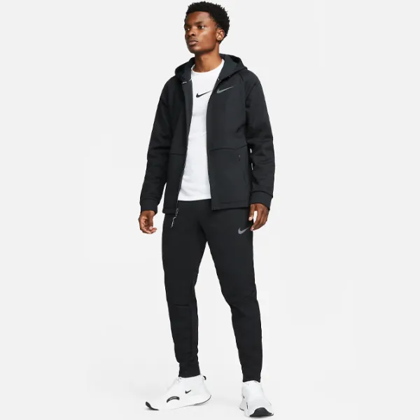 Hanorac pentru bărbați Nike Pro Therma-Fit Drept/ Black photo 6 Hanorac pentru bărbați Nike Pro Therma-Fit Drept/ Black photo 6