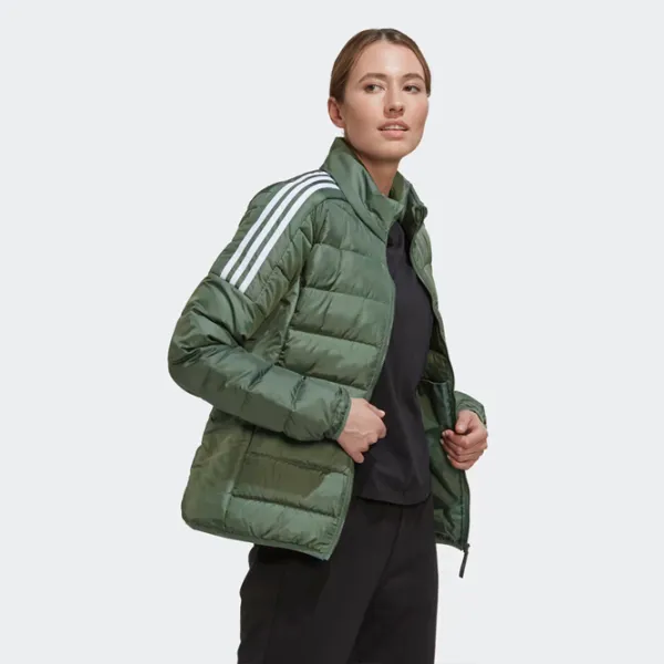 Scurtă pentru femei Adidas W Ess Down Jkt S/ Green photo 3