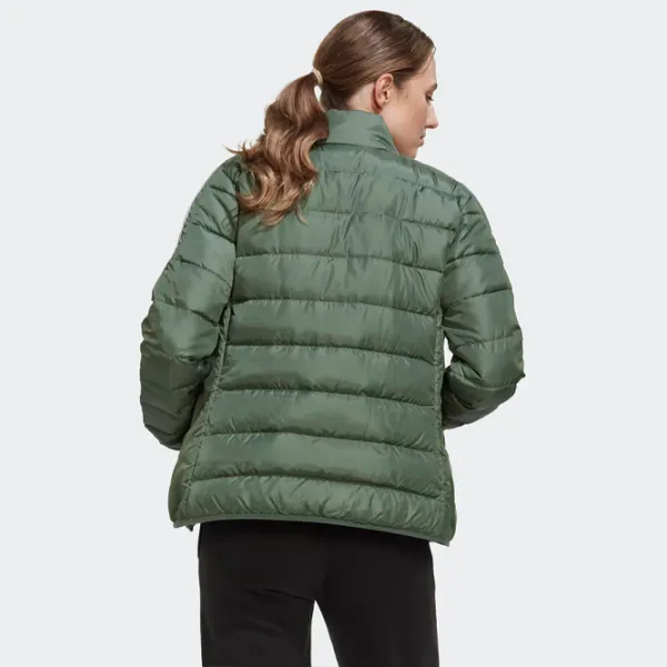 Scurtă pentru femei Adidas W Ess Down Jkt S/ Green photo 4
