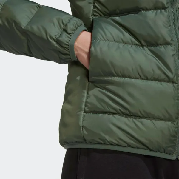 Scurtă pentru femei Adidas W Ess Down Jkt S/ Green photo 5