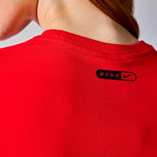 Футболка для женщин Nike W Nsw Tee Bby Sw 6% спандекс/ Красный photo 5