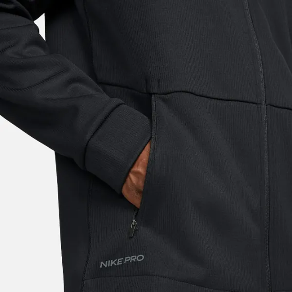 Hanorac pentru bărbați Nike Pro Therma-Fit Drept/ Black photo 5