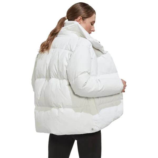 Scurtă pentru femei Adidas W Big Baffle J XS/ White photo 3 Scurtă pentru femei Adidas W Big Baffle J XS/ White photo 3