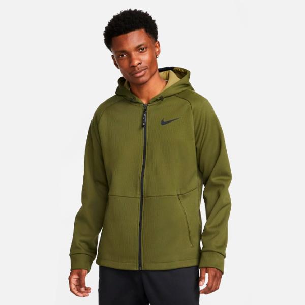 Hanorac pentru bărbați Nike Pro Therma-Fit Drept/ Green photo 2