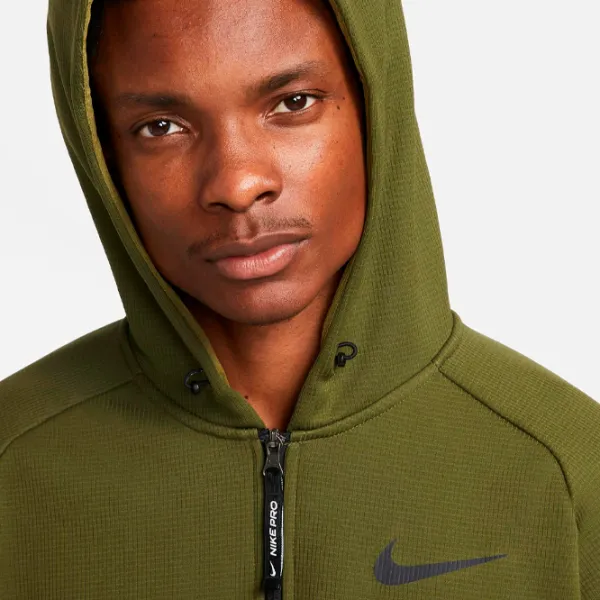 Толстовка для мужчин Nike Pro Therma-Fit Прямой/ Зелёный photo 4