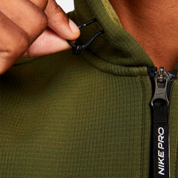 Толстовка для мужчин Nike Pro Therma-Fit Прямой/ Зелёный photo 5