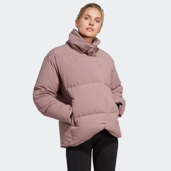 Scurtă pentru femei Adidas W Big Baffle J XS/ Pink photo 2 Scurtă pentru femei Adidas W Big Baffle J XS/ Pink photo 2