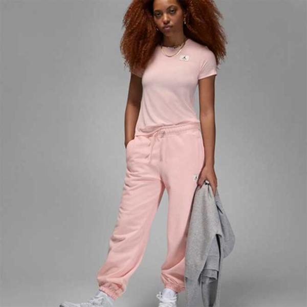 Футболка для женщин Nike Jordan Slim Ss Tee 49% модал/ Розовый photo 3