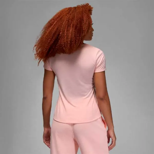 Tricou pentru femei Nike Jordan Slim Ss Tee 49% modal/ Pink photo 2