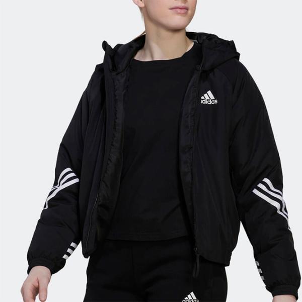 Куртка для женщин Adidas W Bts Hd Jkt L/ Черный photo 2 Куртка для женщин Adidas W Bts Hd Jkt L/ Черный photo 2
