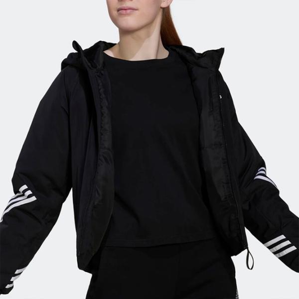 Куртка для женщин Adidas W Bts Hd Jkt L/ Черный photo 3 Куртка для женщин Adidas W Bts Hd Jkt L/ Черный photo 3