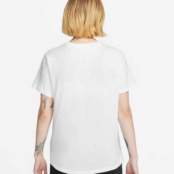 Футболка для женщин Nike W Nsw Tee Essntl Crew Lbr Хлопок/ Белый photo 4