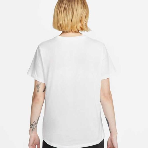 Футболка для женщин Nike W Nsw Tee Essntl Crew Lbr Хлопок/ Белый photo 3