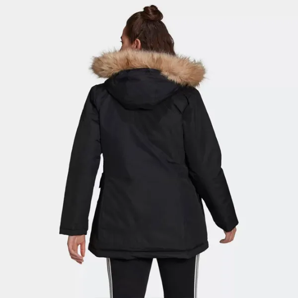 Scurtă pentru femei Adidas W Hooded Parka M/ Black photo 4