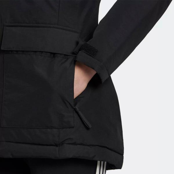 Scurtă pentru femei Adidas W Hooded Parka M/ Black photo 5