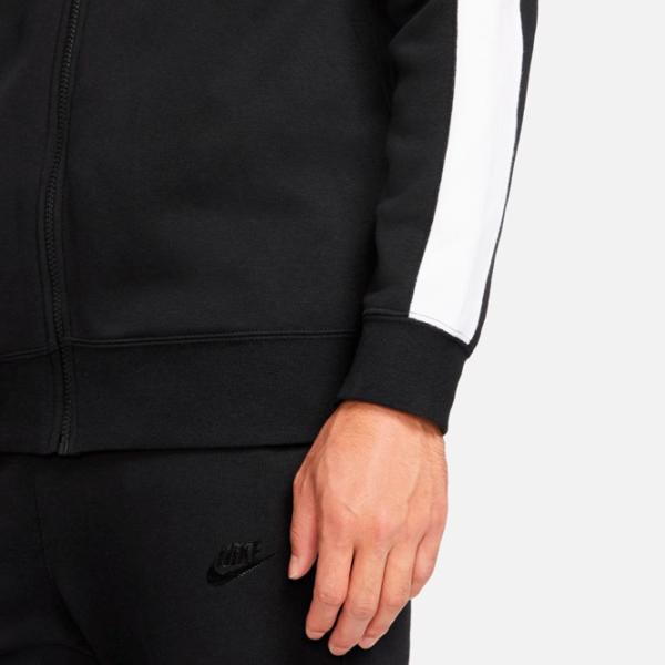 Hanorac pentru bărbați Nike Jacke Sportswear Club Fleece Drept/ Black photo 4