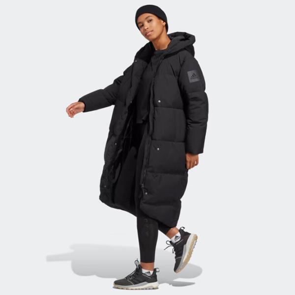 Scurtă pentru femei Adidas W Big Baffle C XL/ Black photo 3