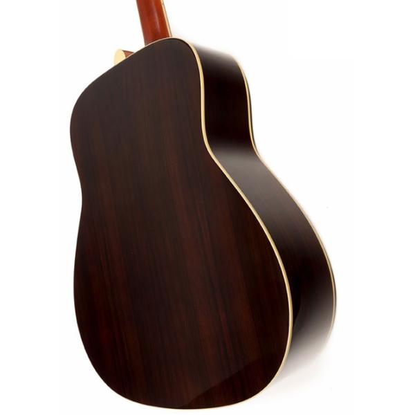 Электроакустическая гитара Yamaha FG830 TBS 4/ 4, Dreadnought, Табачный санбёрст photo 7