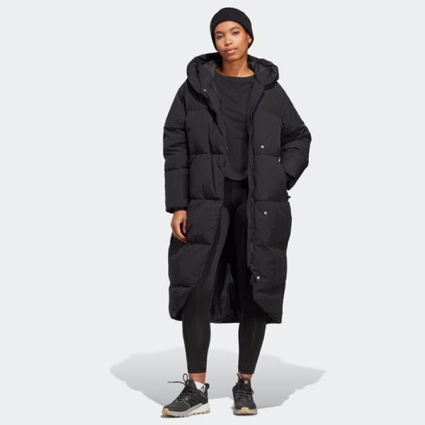 Куртка для женщин Adidas W Big Baffle C S/ Черный photo 2 Куртка для женщин Adidas W Big Baffle C S/ Черный photo 2