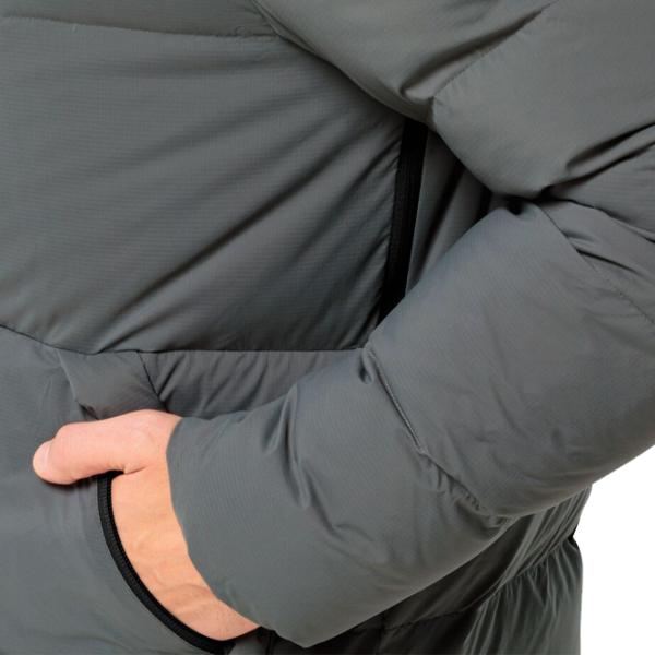 Scurtă pentru bărbați Jack Wolfskin Wandermood Down Jkt Demisezon/ Gray photo 3
