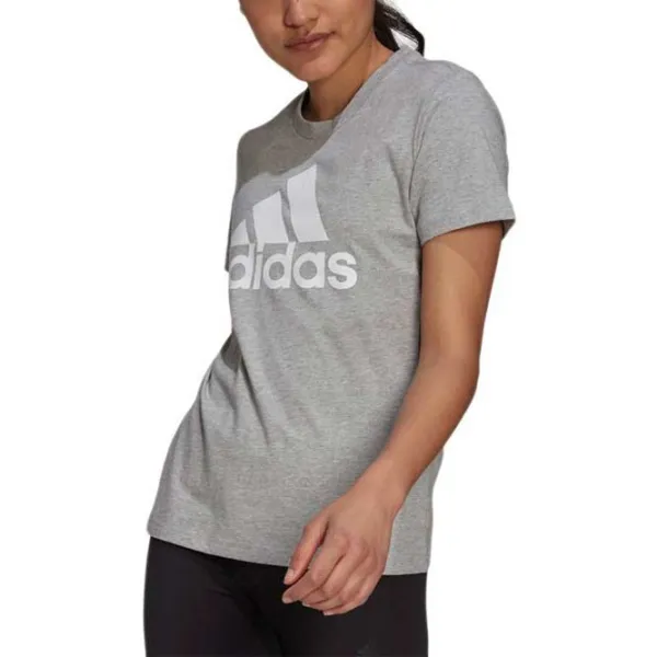 Tricou pentru femei Adidas Shirt Big Logo Bumbac/ Gray photo 2