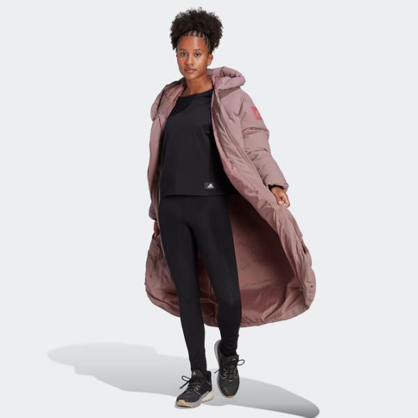 Scurtă pentru femei Adidas W Big Baffle C L/ Pink photo 2 Scurtă pentru femei Adidas W Big Baffle C L/ Pink photo 2