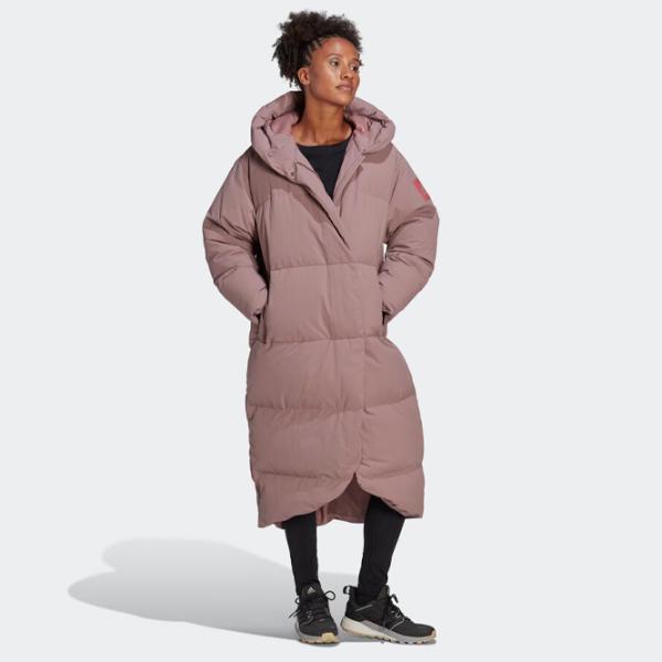 Scurtă pentru femei Adidas W Big Baffle C L/ Pink photo 3 Scurtă pentru femei Adidas W Big Baffle C L/ Pink photo 3