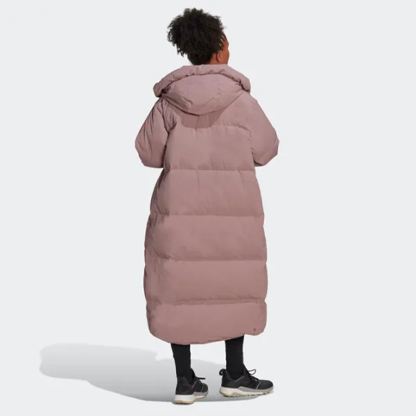 Scurtă pentru femei Adidas W Big Baffle C L/ Pink photo 4 Scurtă pentru femei Adidas W Big Baffle C L/ Pink photo 4