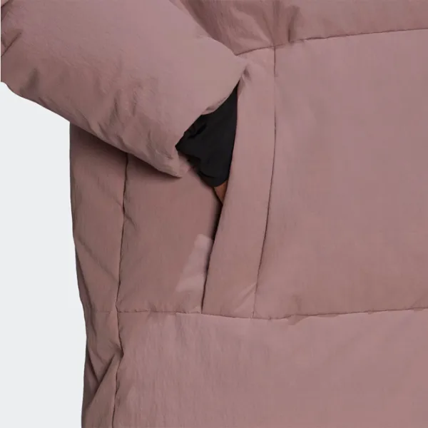 Scurtă pentru femei Adidas W Big Baffle C L/ Pink photo 5 Scurtă pentru femei Adidas W Big Baffle C L/ Pink photo 5