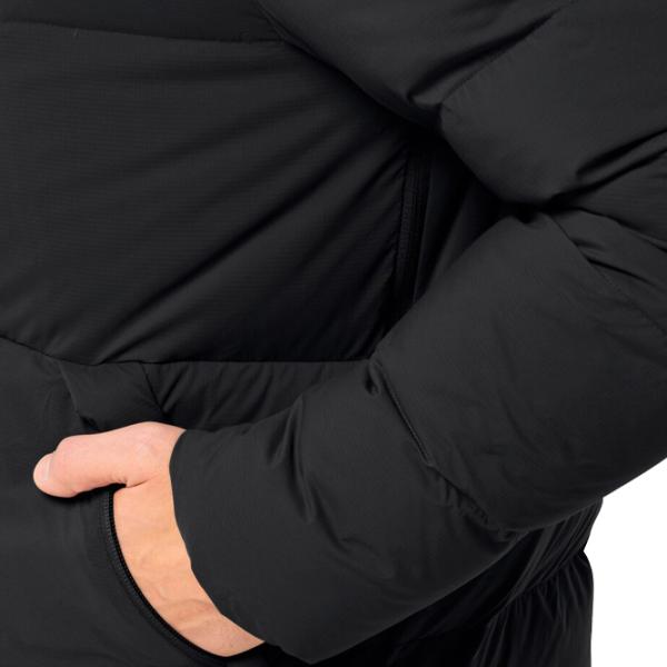 Scurtă pentru bărbați Jack Wolfskin Wandermood Down Jkt Demisezon/ Black photo 3 Scurtă pentru bărbați Jack Wolfskin Wandermood Down Jkt Demisezon/ Black photo 3