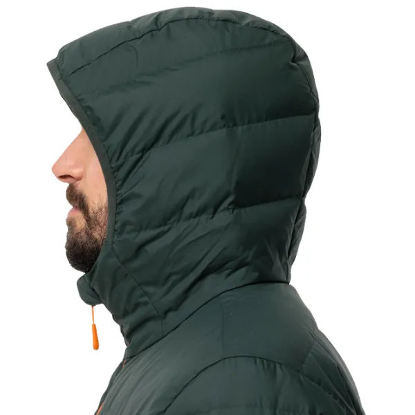 Scurtă pentru bărbați Jack Wolfskin Ather Down Hoody Demisezon/ Orange photo 3 Scurtă pentru bărbați Jack Wolfskin Ather Down Hoody Demisezon/ Orange photo 3