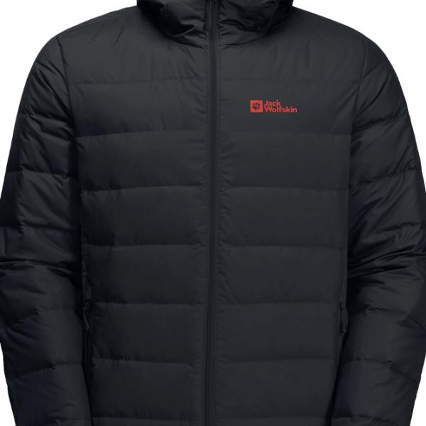 Scurtă pentru bărbați Jack Wolfskin Ather Down Hoody Demisezon/ Black photo 4 Scurtă pentru bărbați Jack Wolfskin Ather Down Hoody Demisezon/ Black photo 4