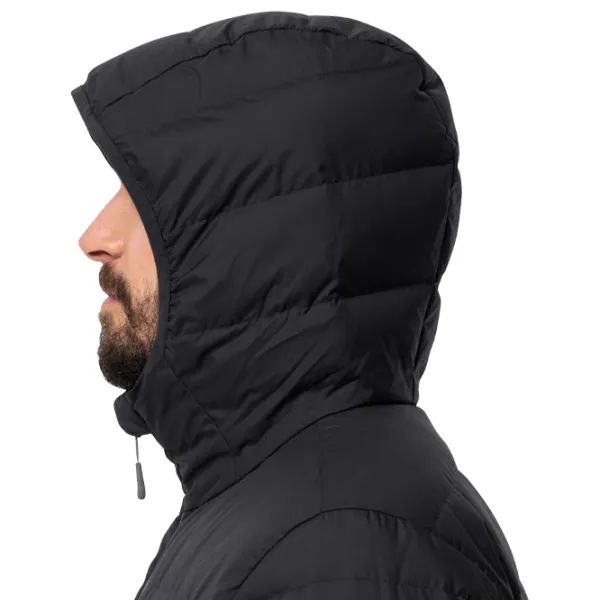 Scurtă pentru bărbați Jack Wolfskin Ather Down Hoody Demisezon/ Black photo 3 Scurtă pentru bărbați Jack Wolfskin Ather Down Hoody Demisezon/ Black photo 3