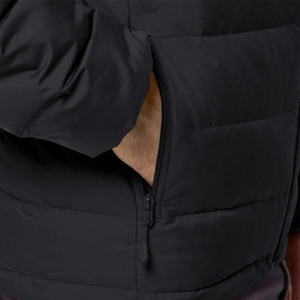 Scurtă pentru bărbați Jack Wolfskin Ather Down Hoody Demisezon/ Black photo 5 Scurtă pentru bărbați Jack Wolfskin Ather Down Hoody Demisezon/ Black photo 5