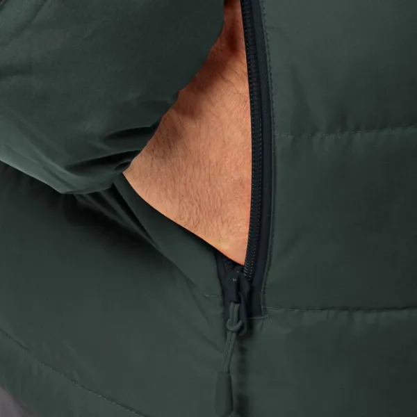 Scurtă pentru bărbați Jack Wolfskin Ather Down Jkt Demisezon/ Olive photo 4 Scurtă pentru bărbați Jack Wolfskin Ather Down Jkt Demisezon/ Olive photo 4