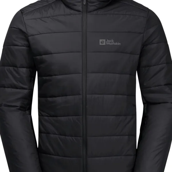 Куртка для мужчин Jack Wolfskin Lapawa Ins Hoody Демисезон/ Черный photo 3