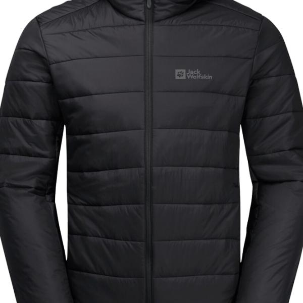 Куртка для мужчин Jack Wolfskin Lapawa Ins Hoody Демисезон/ Черный photo 3