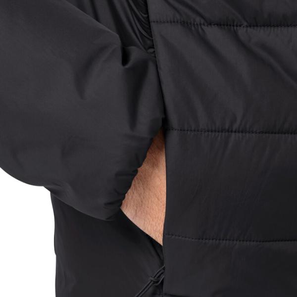Куртка для мужчин Jack Wolfskin Lapawa Ins Hoody Демисезон/ Черный photo 5