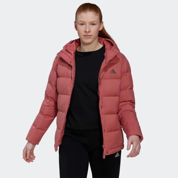 Куртка для женщин Adidas W Helionic Ho J L/ Кораловый photo 2 Куртка для женщин Adidas W Helionic Ho J L/ Кораловый photo 2