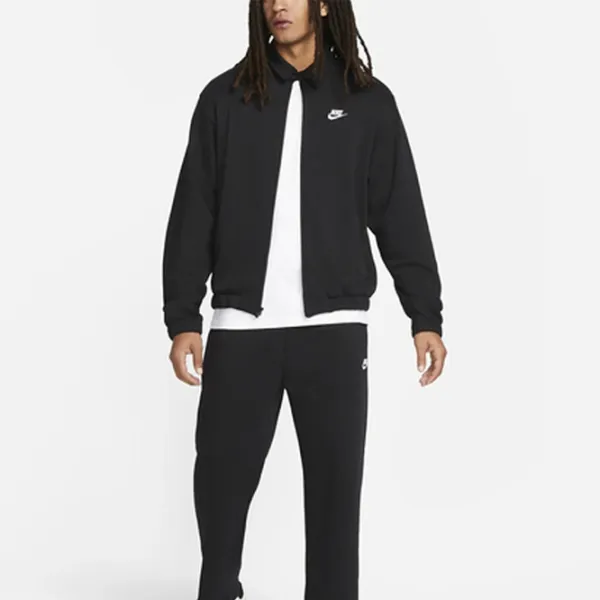 Scurtă pentru bărbați Nike M Nk Club Bb Harrington Jkt Primăvară/ Black photo 3