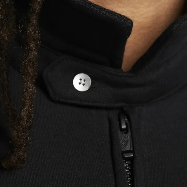 Scurtă pentru bărbați Nike M Nk Club Bb Harrington Jkt Primăvară/ Black photo 4