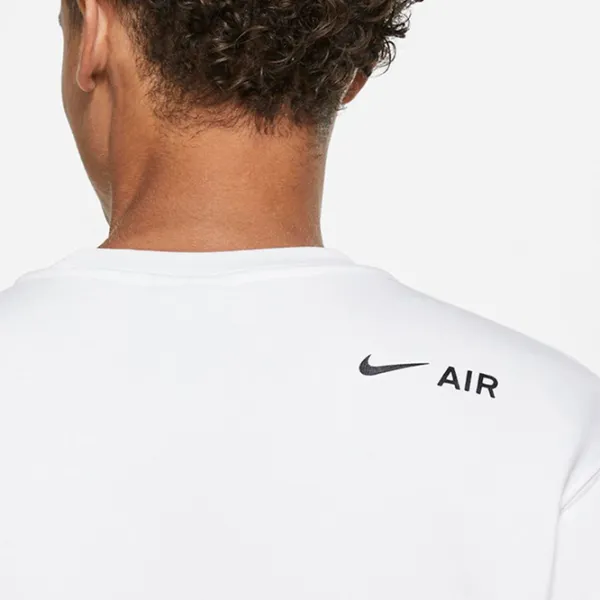 Толстовка для мужчин Nike Sweater Sportswear Crew Print Pack Прямой/ Белый photo 5