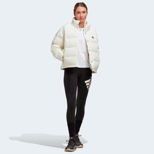 Scurtă pentru femei Adidas Helionic Relaxed M/ White photo 4