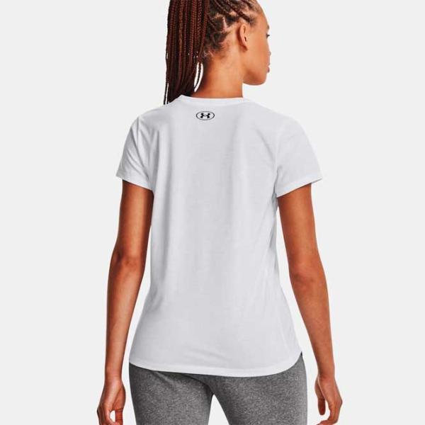 Футболка для женщин Under Armour UA W SPORTSTYLE LC SS-WHT 40% полиэстер/ Белый photo 4